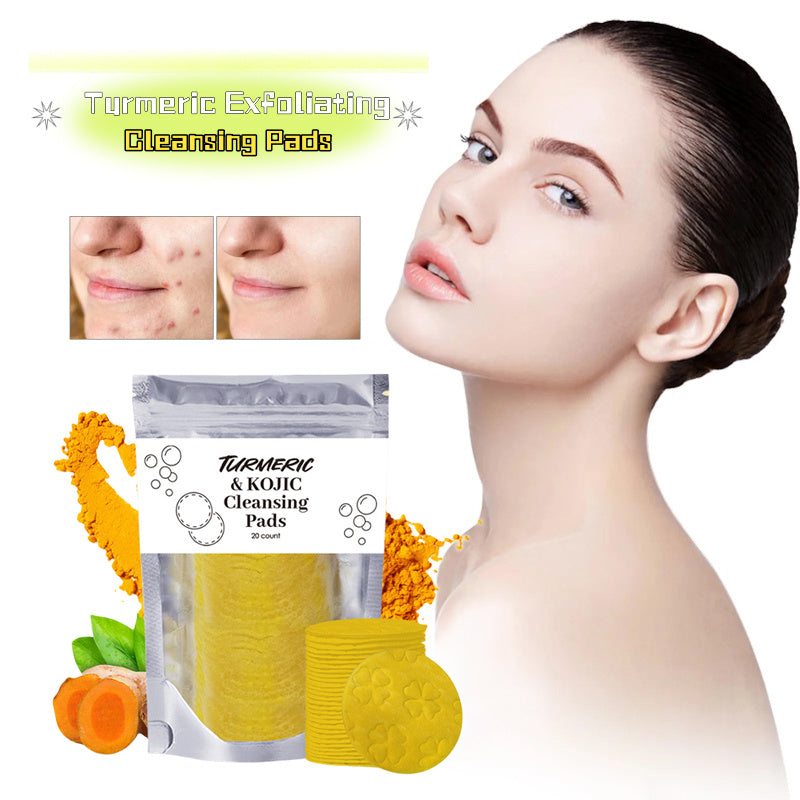 LushGleam™ Turmeric Cleansing Pads